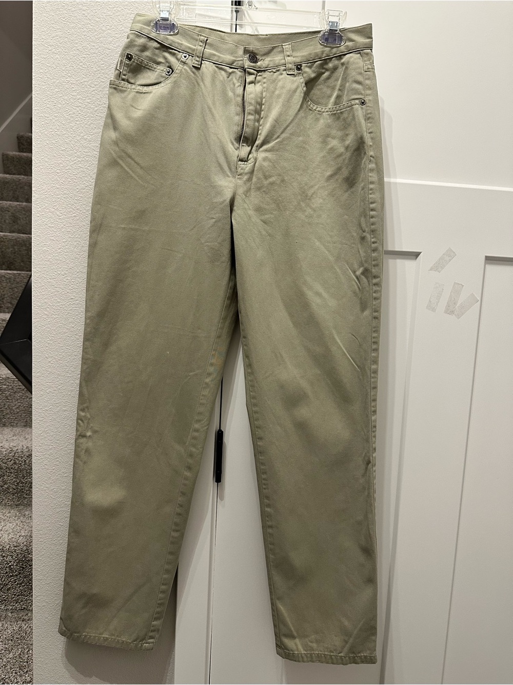 Lauren Jeans Co. Classic Olive Green Pants